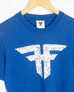 Camiseta Fallen Skate Logo Vintage 00s Azul — Talla M