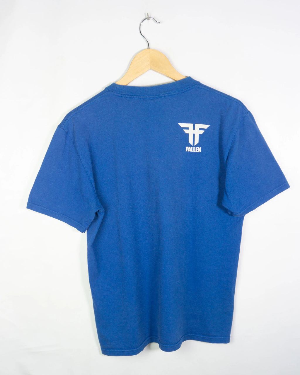 Camiseta Fallen Skate Logo Vintage 00s Azul — Talla M