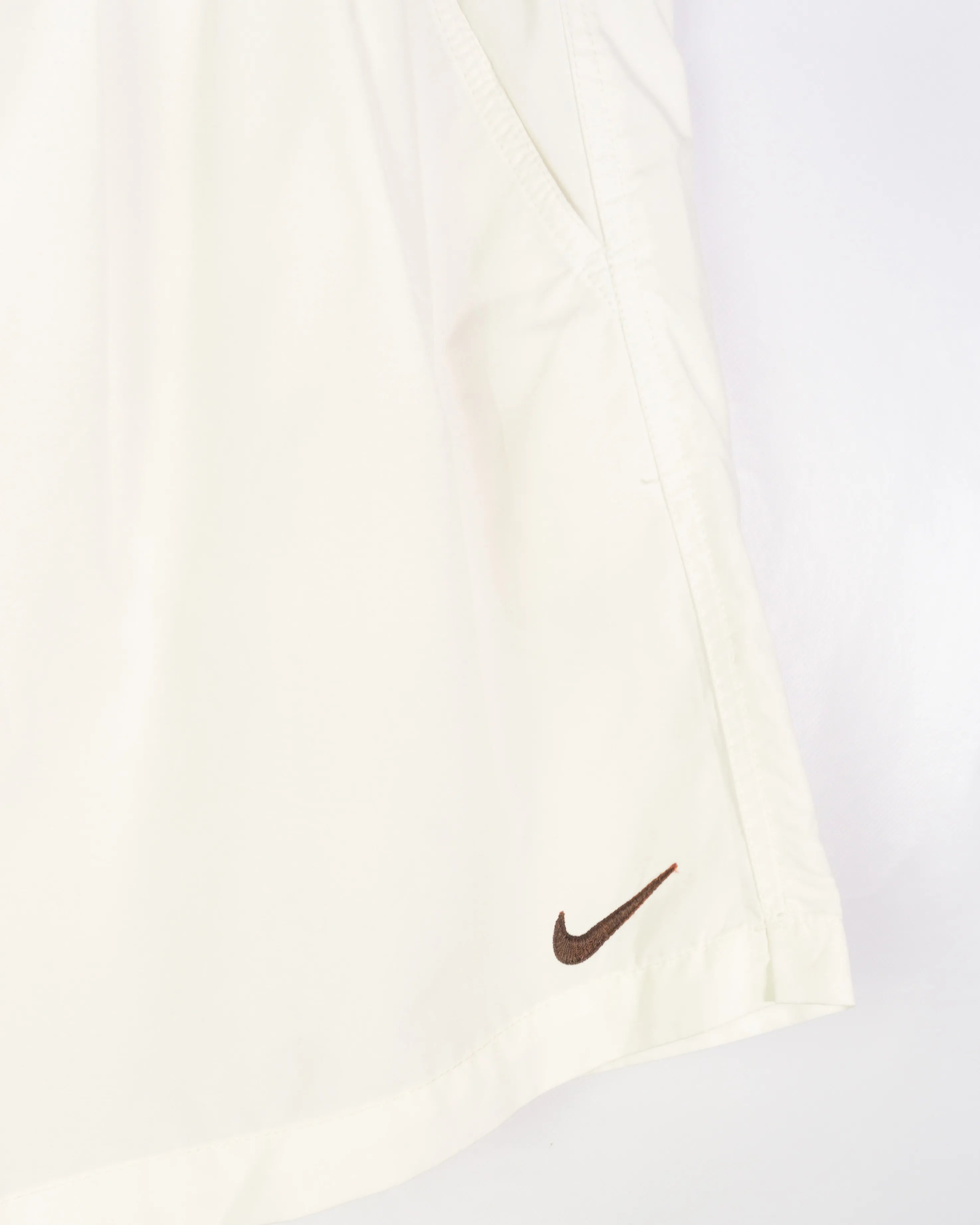 Pantalón Corto Nike Tenis Vintage 90s Blanco — Talla XL