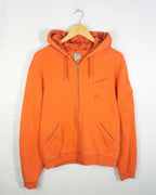 Sudadera Nike Zip Capucha Vintage 00s Naranja Mujer — M