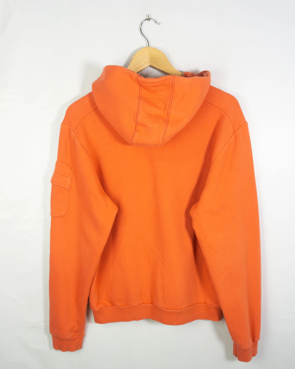 Sudadera Nike Zip Capucha Vintage 00s Naranja Mujer — M