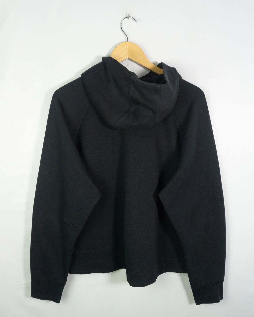 Sudadera Nike Tech Zip Negro Mujer — Talla XL