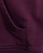 Sudadera Carhartt Logo Capucha Ciruela — Talla S