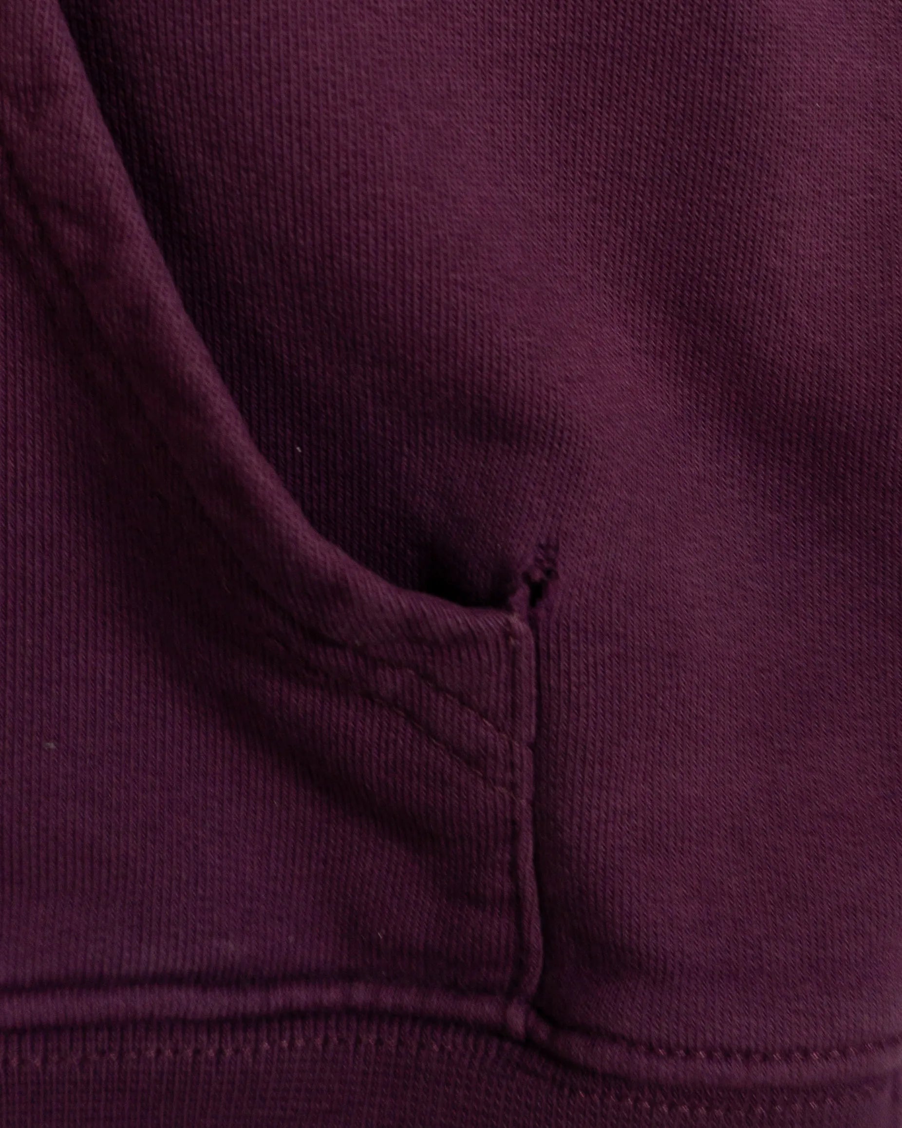 Sudadera Carhartt Logo Capucha Ciruela — Talla S