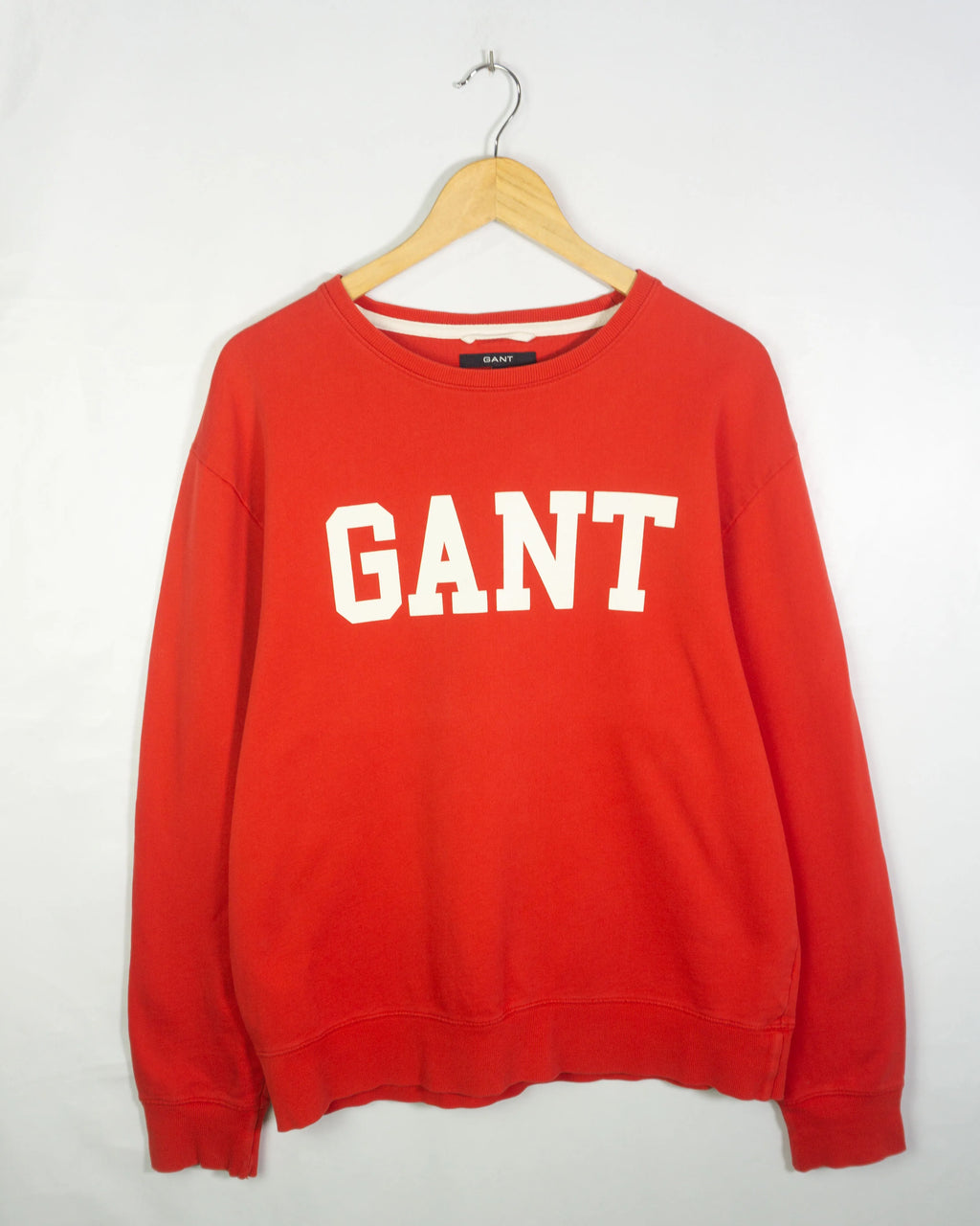 Sudadera Gant Logo Rojo — Talla L