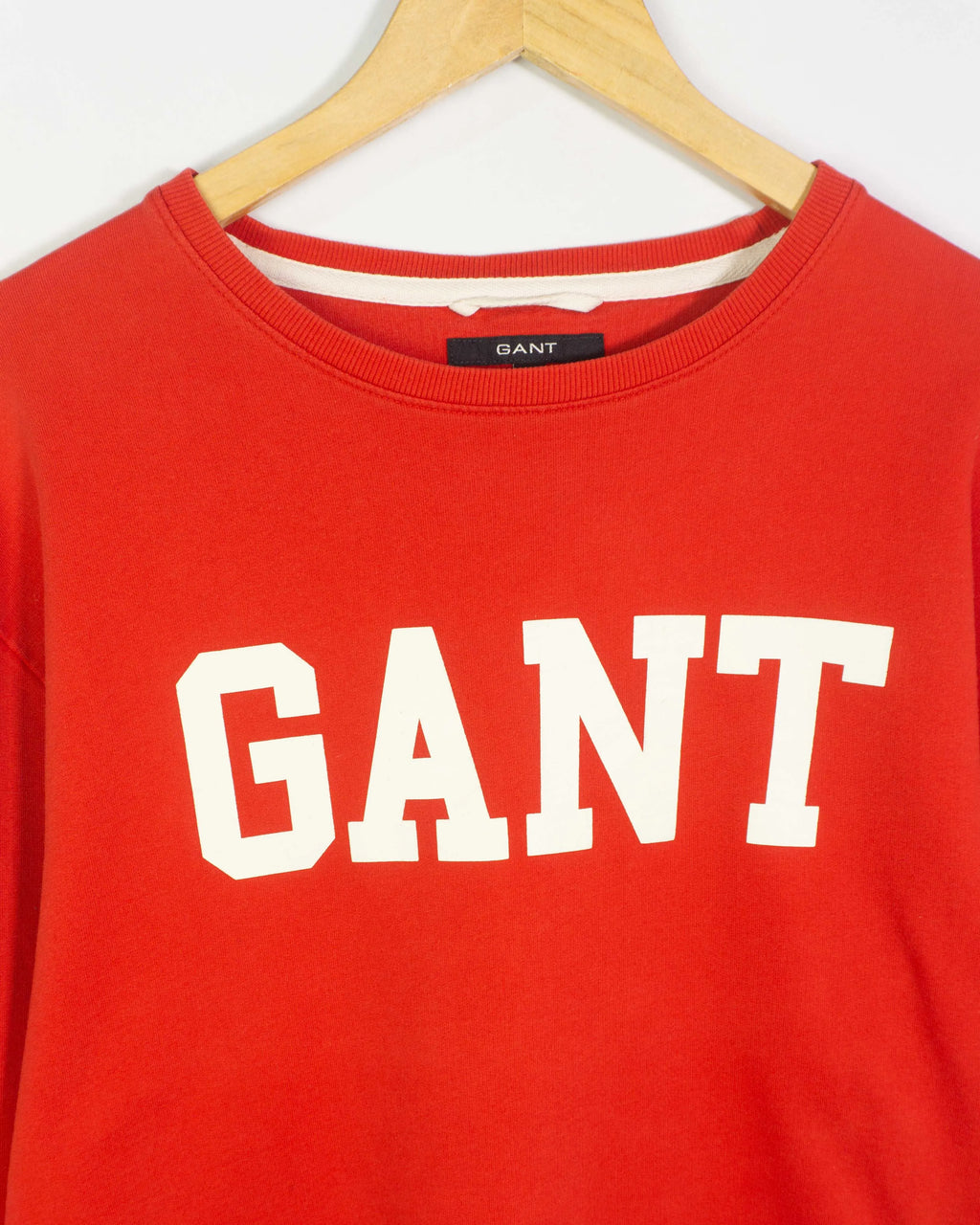 Sudadera Gant Logo Rojo — Talla L
