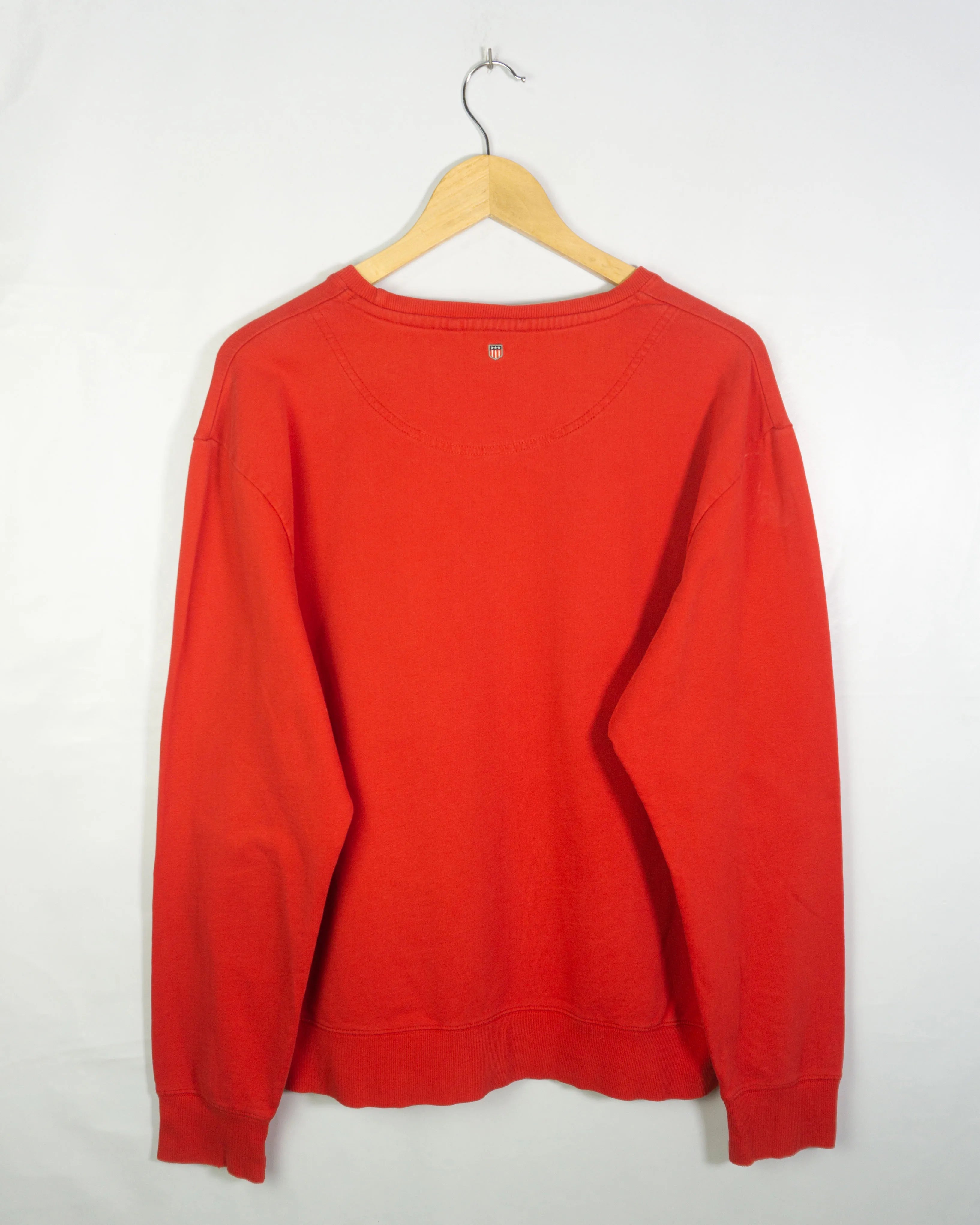 Sudadera Gant Logo Rojo — Talla L