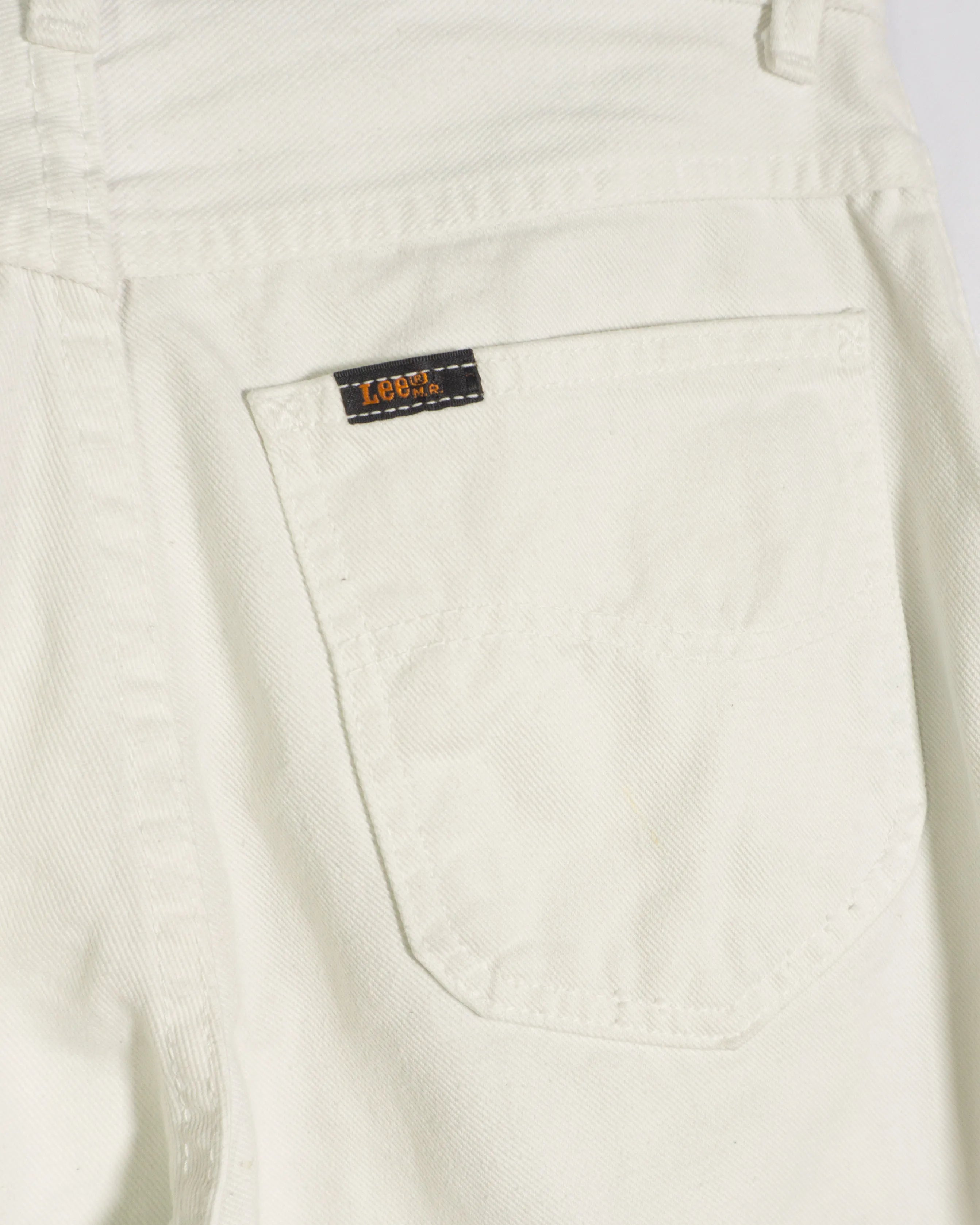 Jeans Lee denim Blanco Vintage 90s Mom Fit Mujer — W31