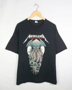 Camiseta Metallica WorldWired Tour 2019 Negra Cthulhu — Talla XXL