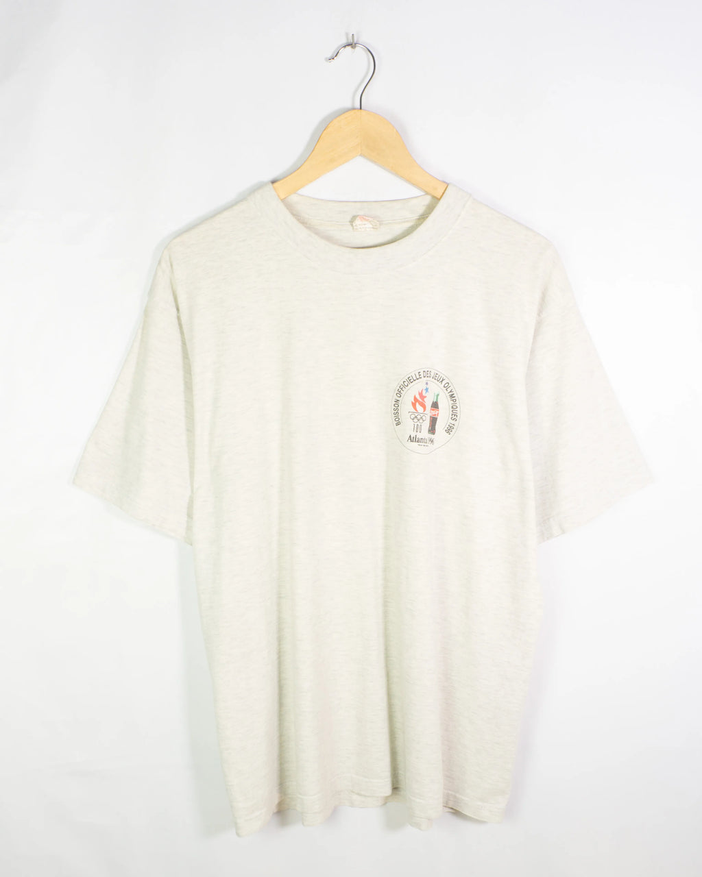 Camiseta Vintage Coca-Cola Olimpiadas Atlanta 1996 — Talla L
