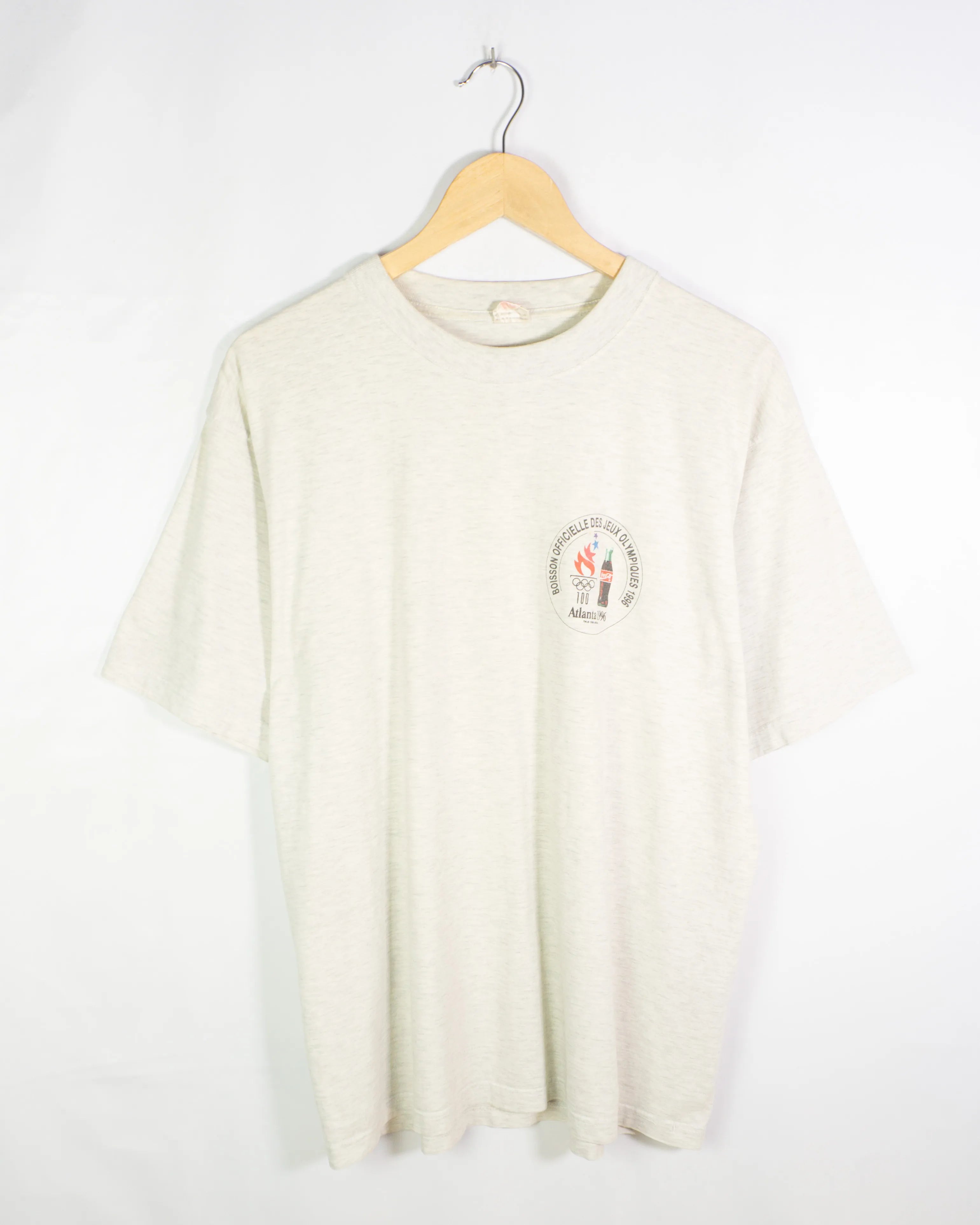 Camiseta Vintage Coca-Cola Olimpiadas Atlanta 1996 — Talla L