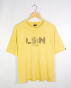 Camiseta Quiksilver Boardriders London Amarilla 00s — Talla L