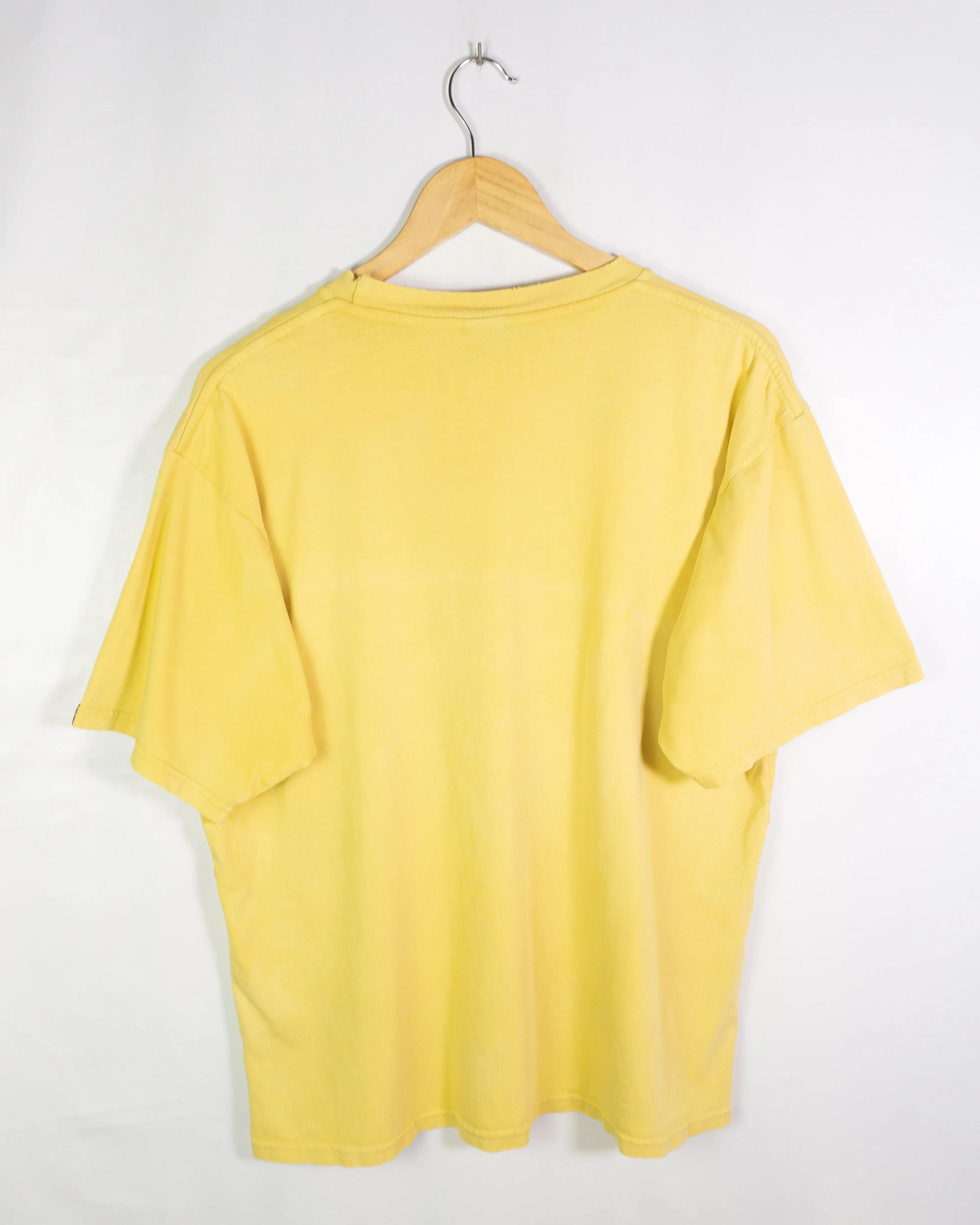 Camiseta Quiksilver Boardriders London Amarilla 00s — Talla L