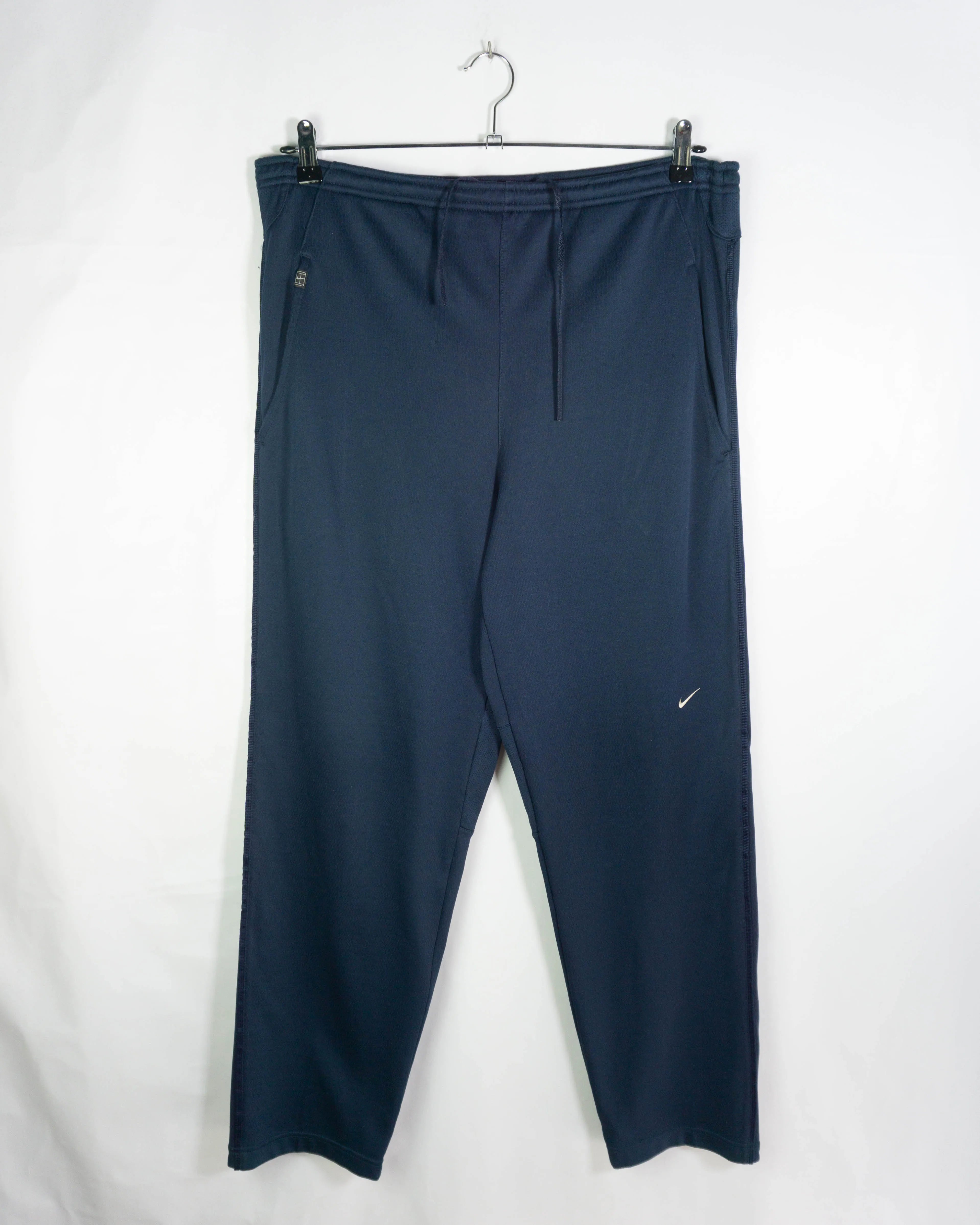 Pantalón Nike Chandal Azul Marino Vintage 00s — Talla XL