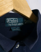 Polo Ralph Lauren Azul Marino Pony Rojo — Talla S