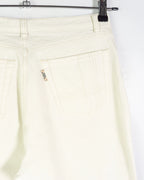 Pantalon Burberry Blanco Nova Check 00s Mujer — Talla M