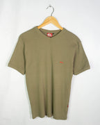 Camiseta Quiksilver Verde Vintage 00s — Talla M