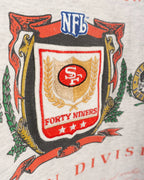 Camiseta NFL 49ers Western Division Vintage 90s — Talla L