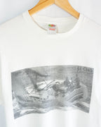 Camiseta El Club Carrefour Náutica Blanca 90s — Talla S