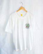 Camiseta Super Safari Nisibon Blanca 90s — Talla XL