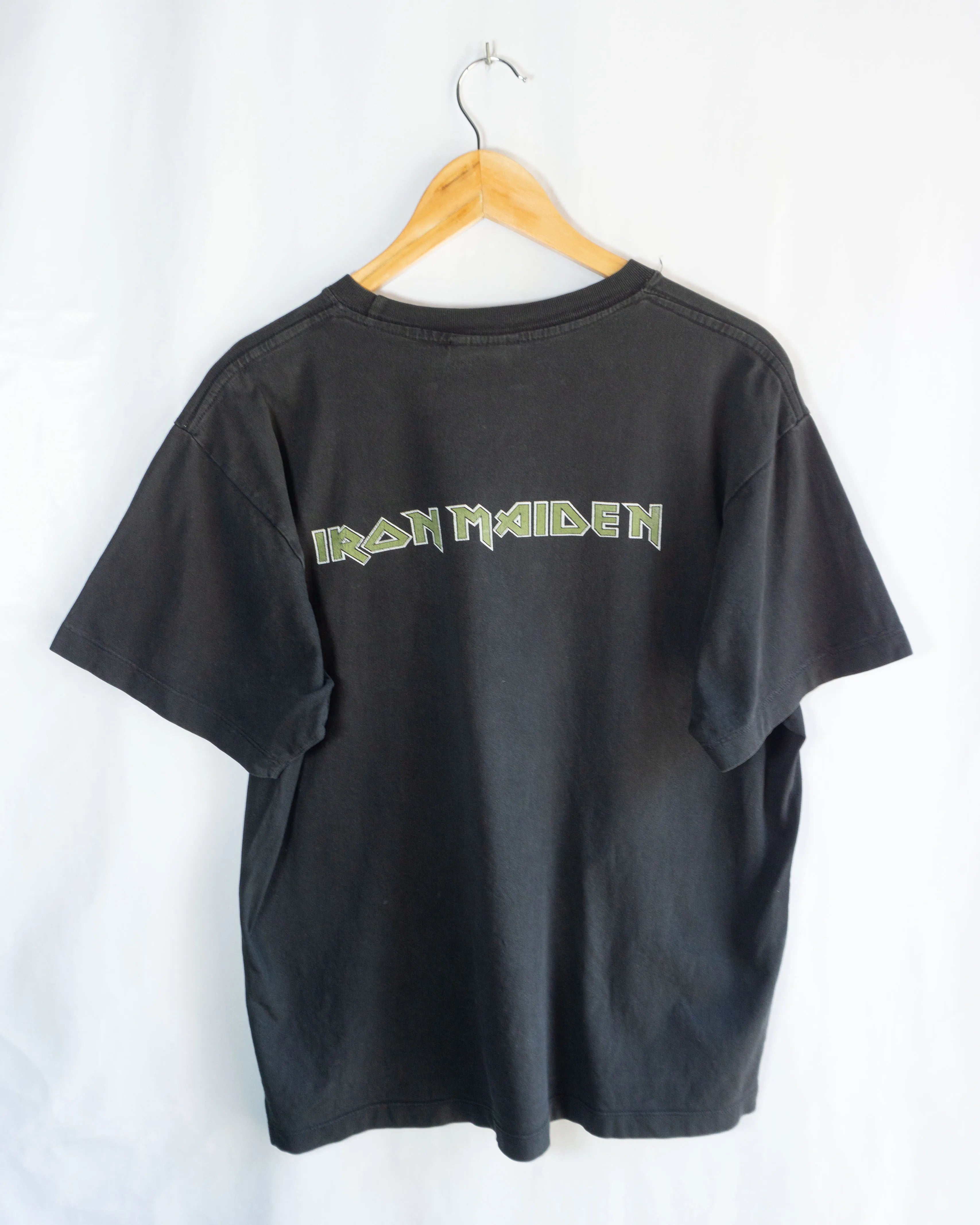 Camiseta Iron Maiden Matter of Life Death Negra — Talla L