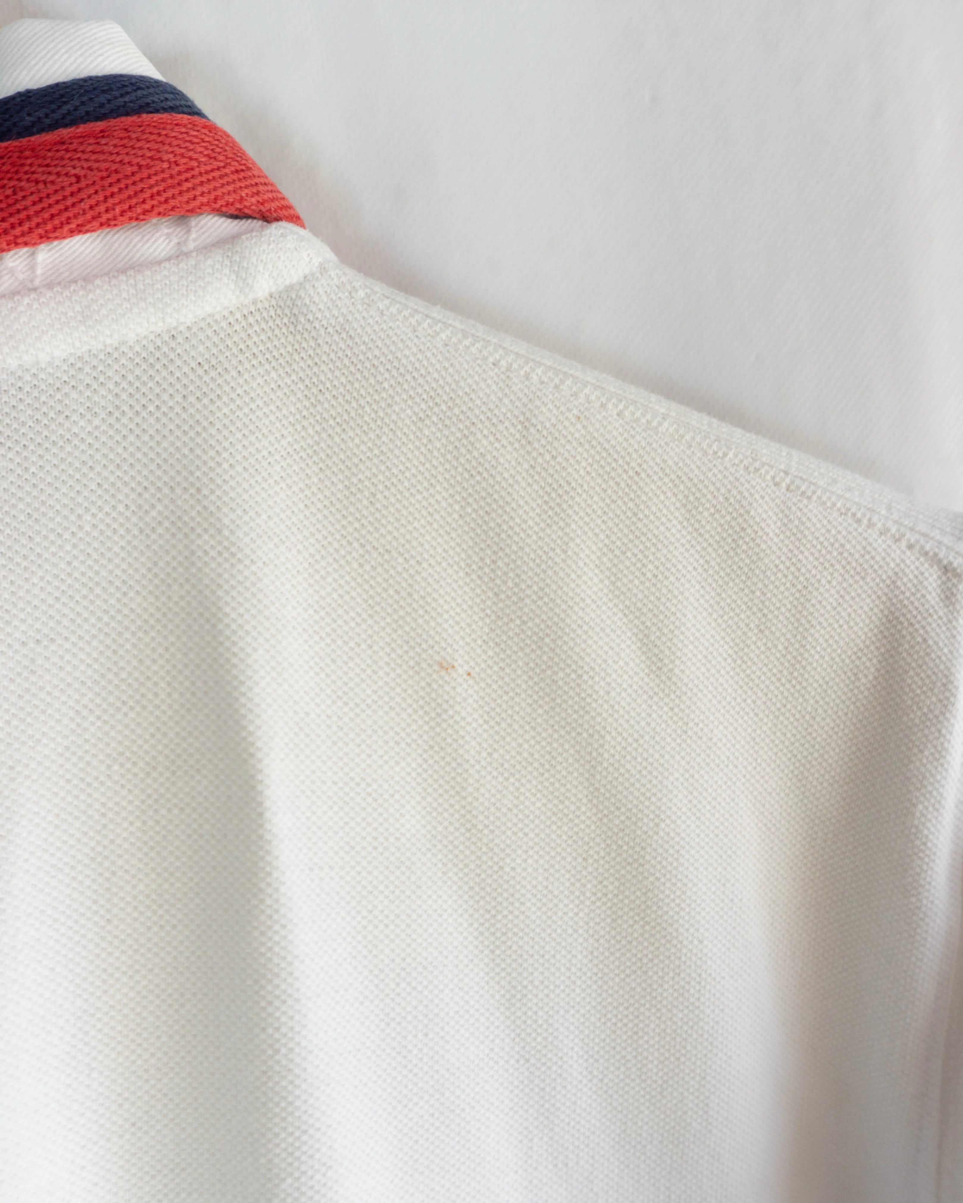 Polo Ralph Lauren Big Pony USA Blanco 00s — Talla S