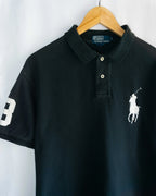 Polo Ralph Lauren Big Pony Negro 00s — Talla L