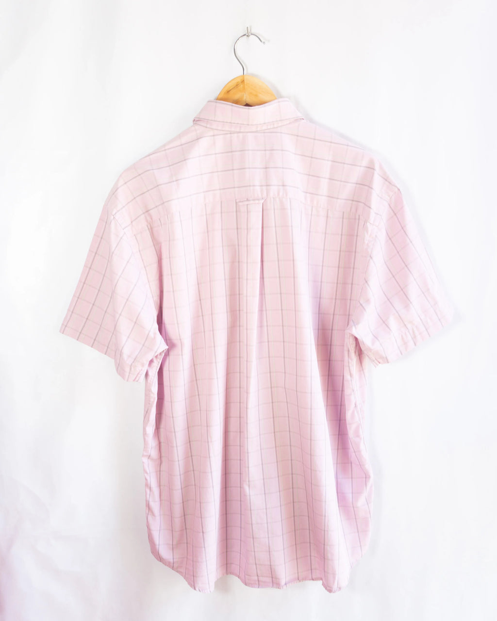Camisa Lacoste Rosa Cuadros vintage 00s — Talla 44