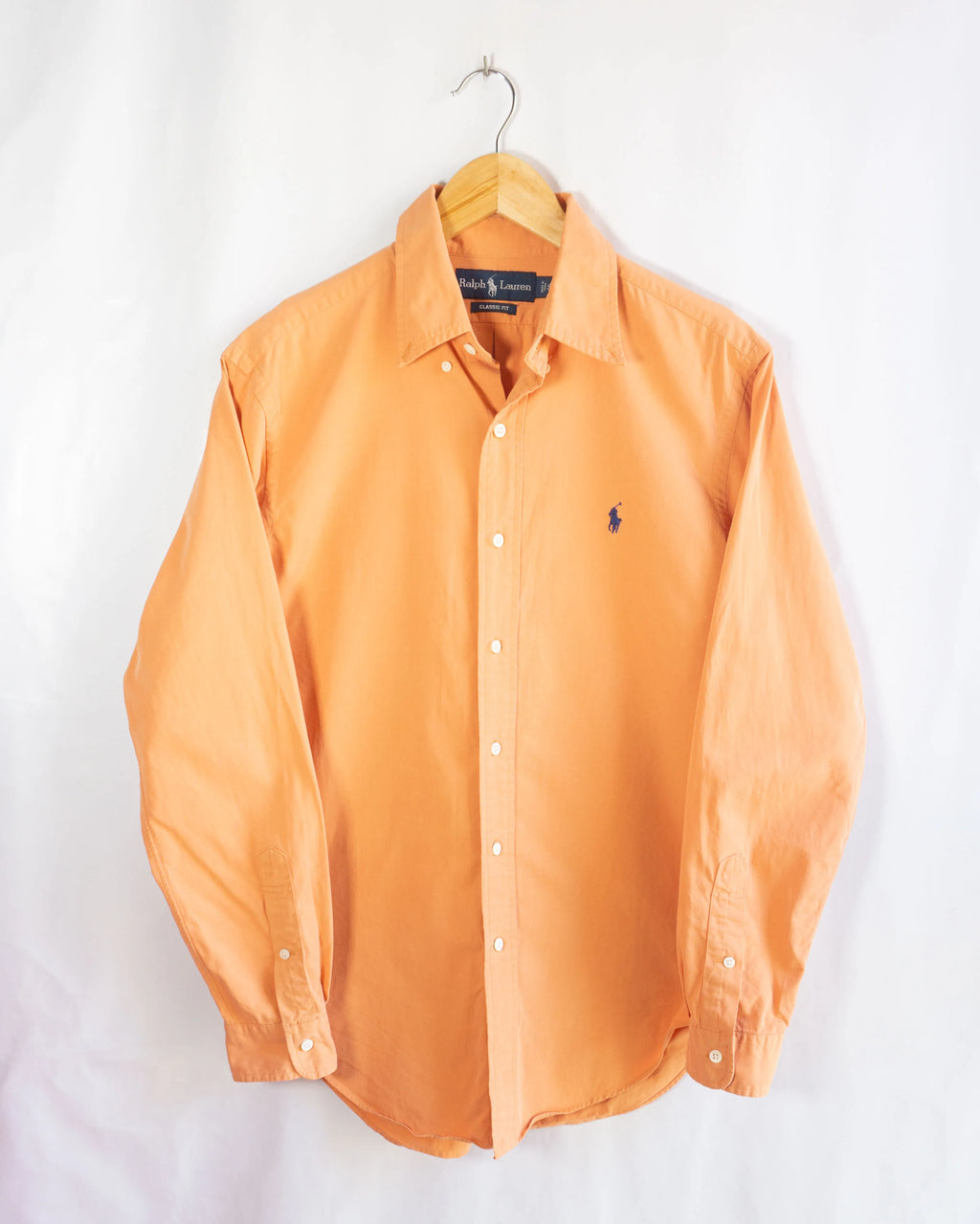 Camisa Ralph Lauren Naranja vintage 90s — Talla M
