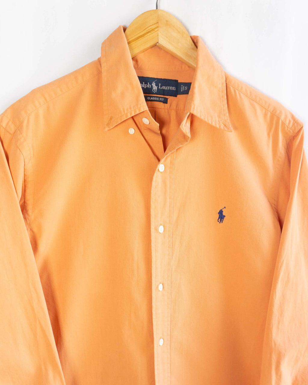 Camisa Ralph Lauren Naranja vintage 90s — Talla M