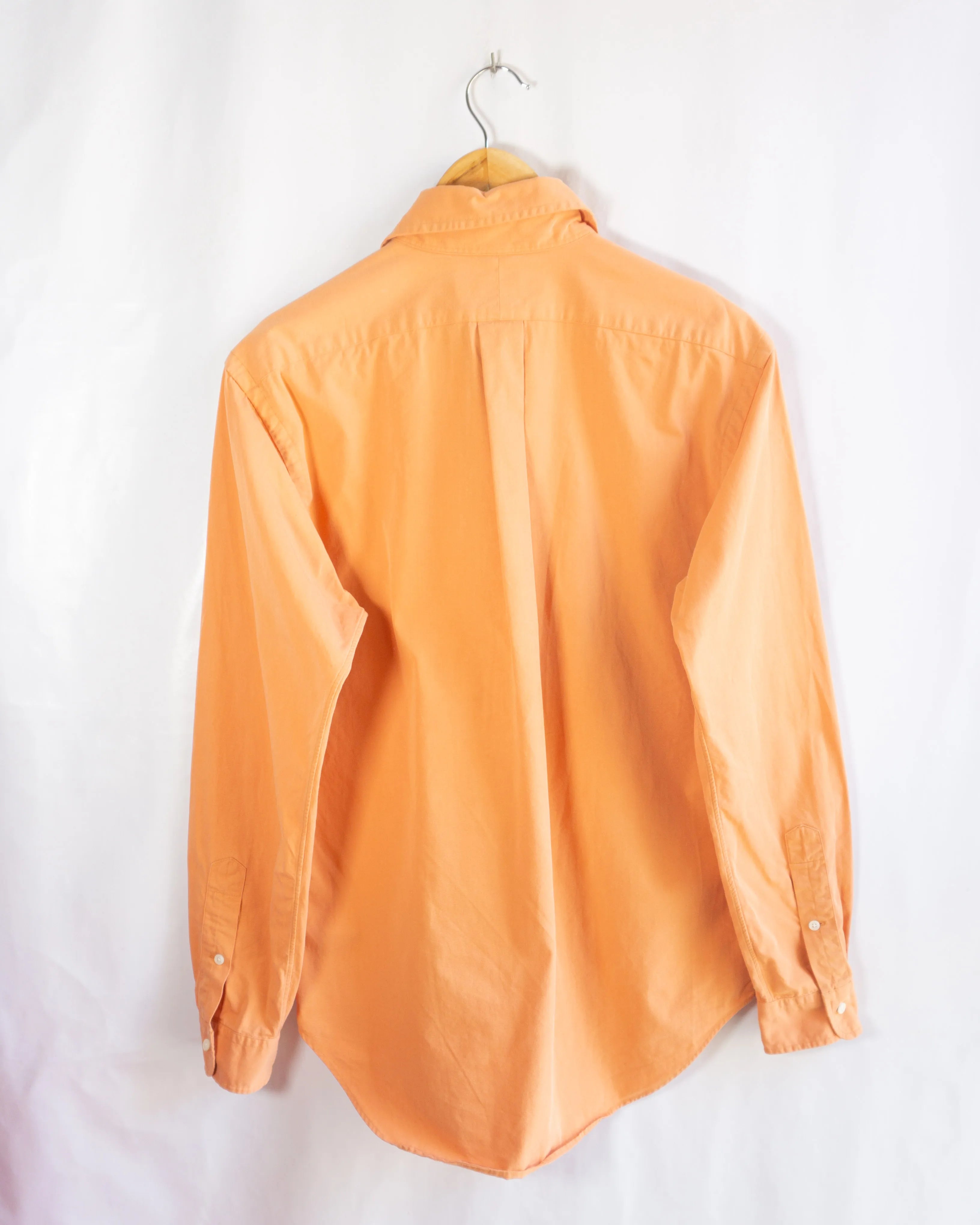 Camisa Ralph Lauren Naranja vintage 90s — Talla M