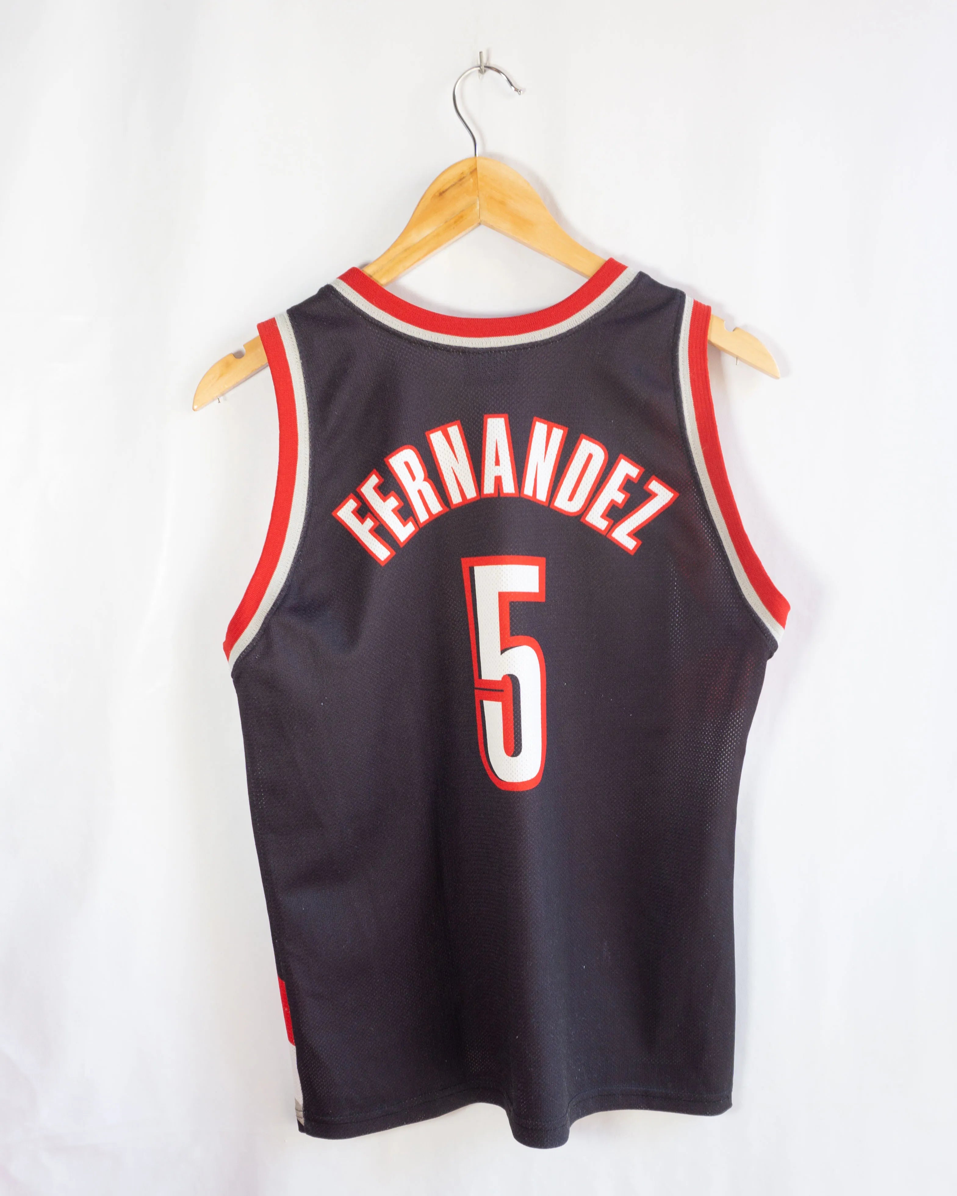 Camiseta NBA Champion Portland Blazers Vintage 00s — Talla S