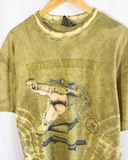 Camiseta Cocodrilo Australia Tie Dye Vintage 90s  — Talla L
