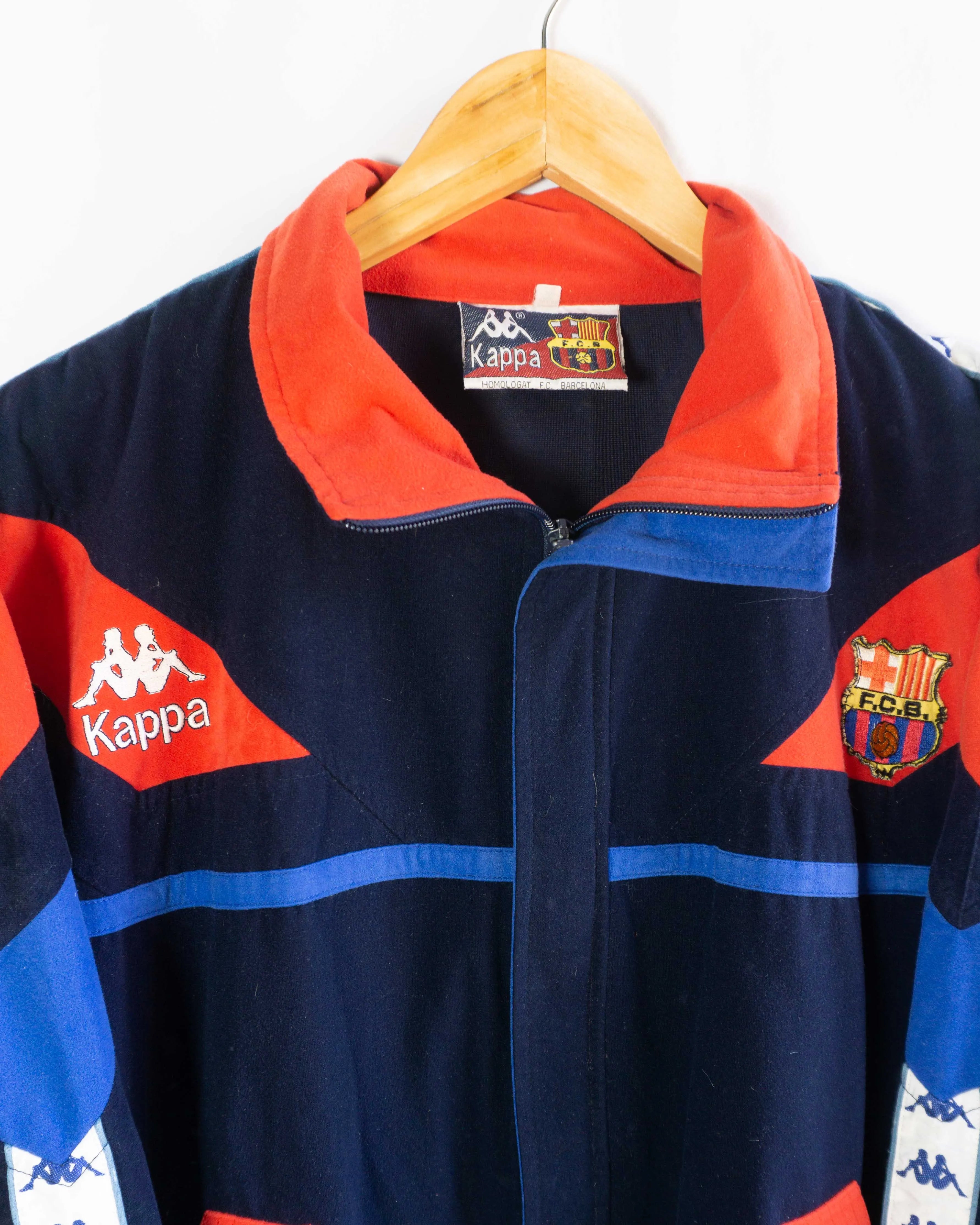 Chaqueta Kappa FC Barcelona Vintage 92/95 — Talla XL