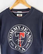 Camiseta Tommy Hilfiger Jeans Retro Azul Oscuro — Talla L