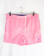Bañador Polo Ralph Lauren Rosa Logo Azul — Talla L