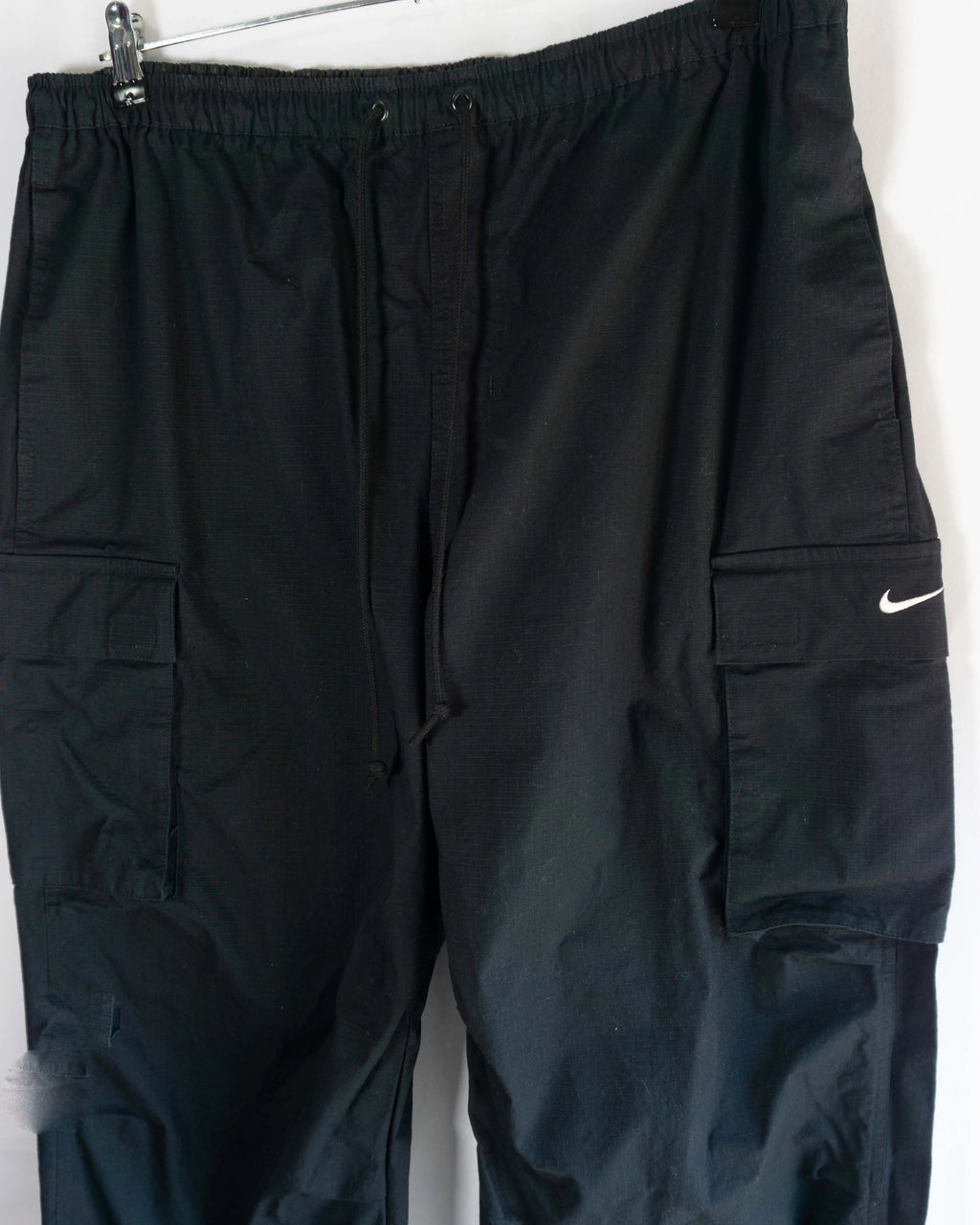 Pantalón Cargo Nike Nylon Parachute Negro — Talla L