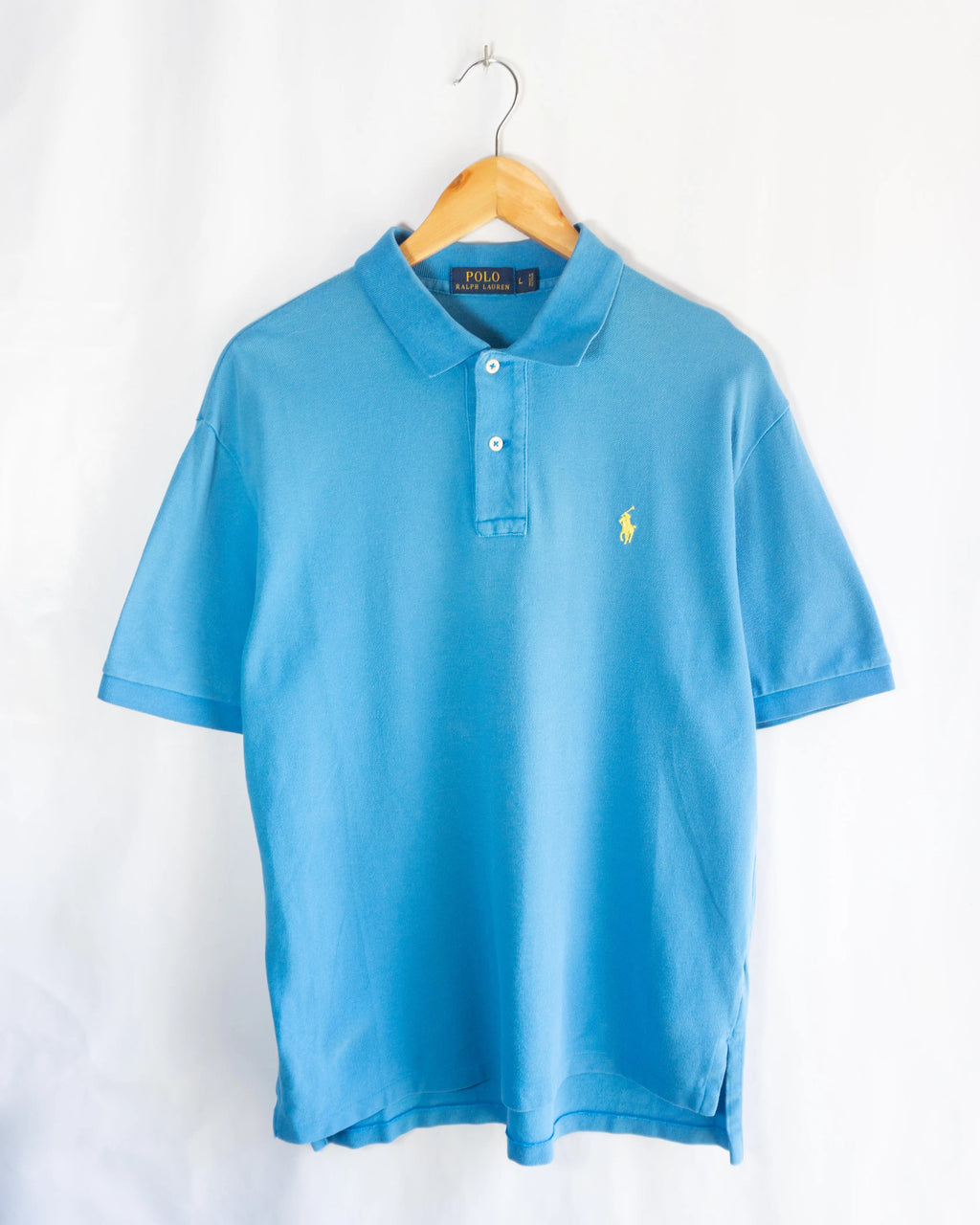 Polo Ralph Lauren Azul Turquesa — Talla L