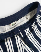 Bañador Lacoste de Rayas Azul Marino — Talla M