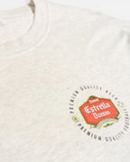 Camiseta Estrella Damm LFP Fútbol Vintage — Talla L
