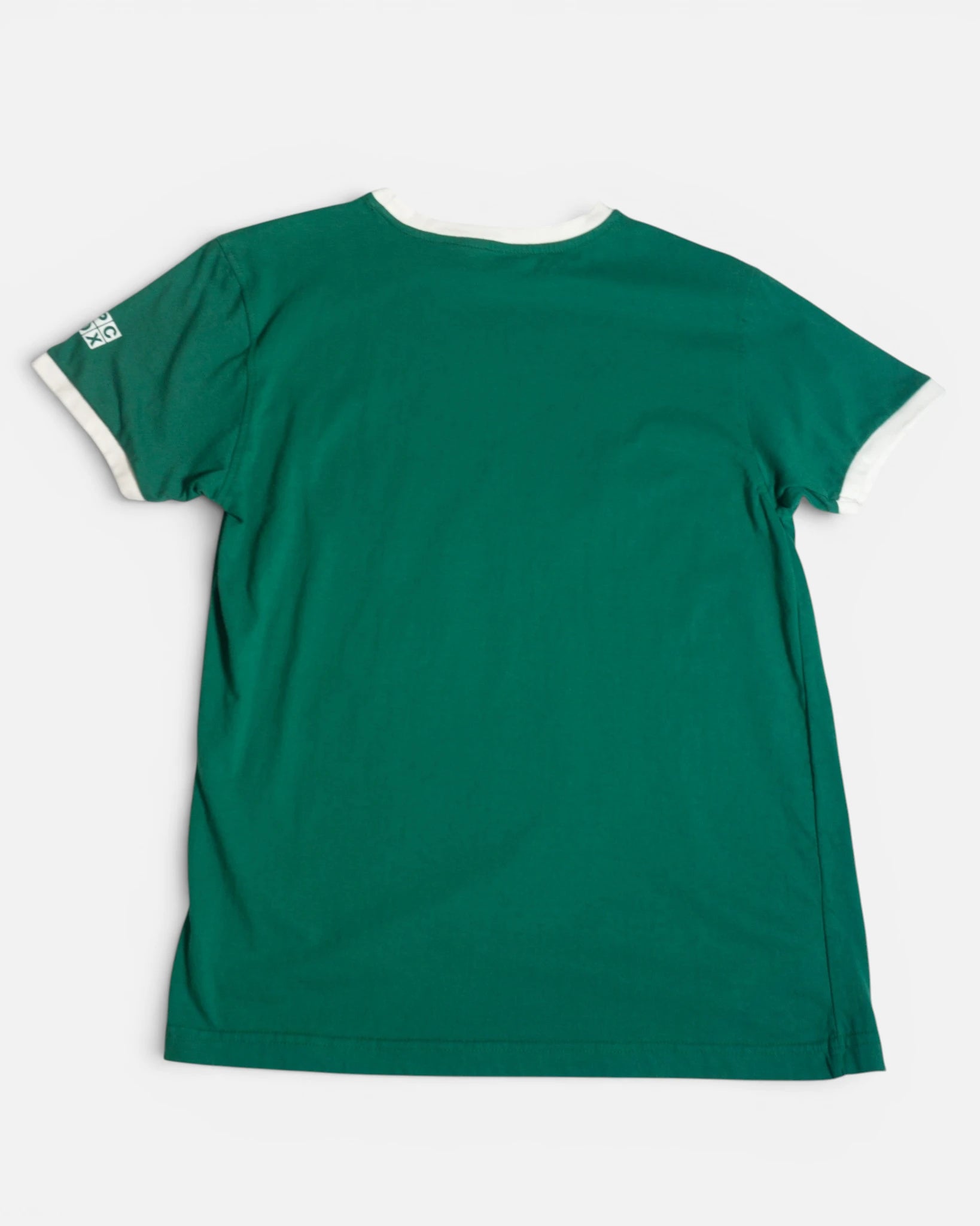 Camiseta Hard Disk PC Box Verde Ringer — Talla M
