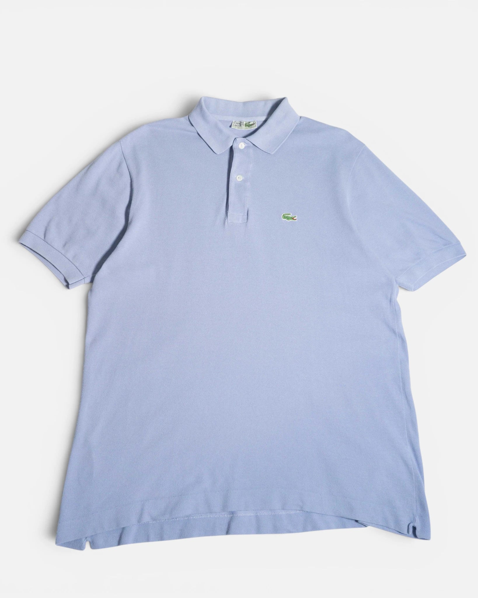 Polo Lacoste Vintage Azul Claro  — Talla L