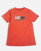 Camiseta Fox Racing International Roja — Talla S