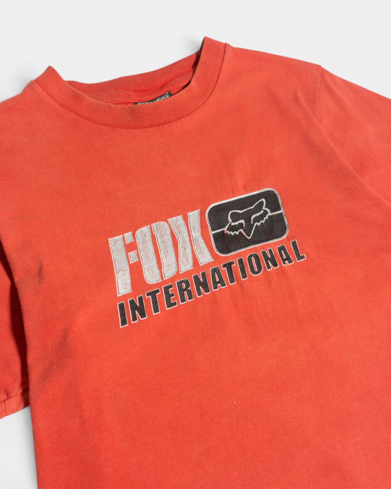 Camiseta Fox Racing International Roja — Talla S
