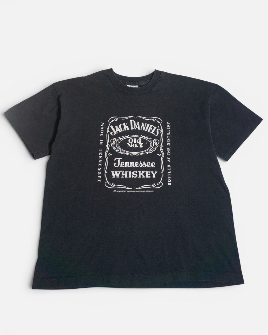 Camiseta Jack Daniel's Tennessee Vintage 90s Negra — Talla XL