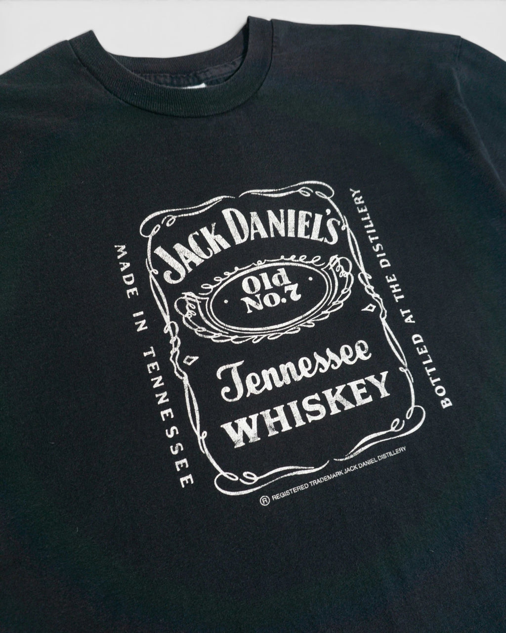 Camiseta Jack Daniel's Tennessee Vintage 90s Negra — Talla XL