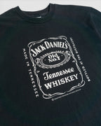 Camiseta Jack Daniel's Tennessee Vintage 90s Negra — Talla XL