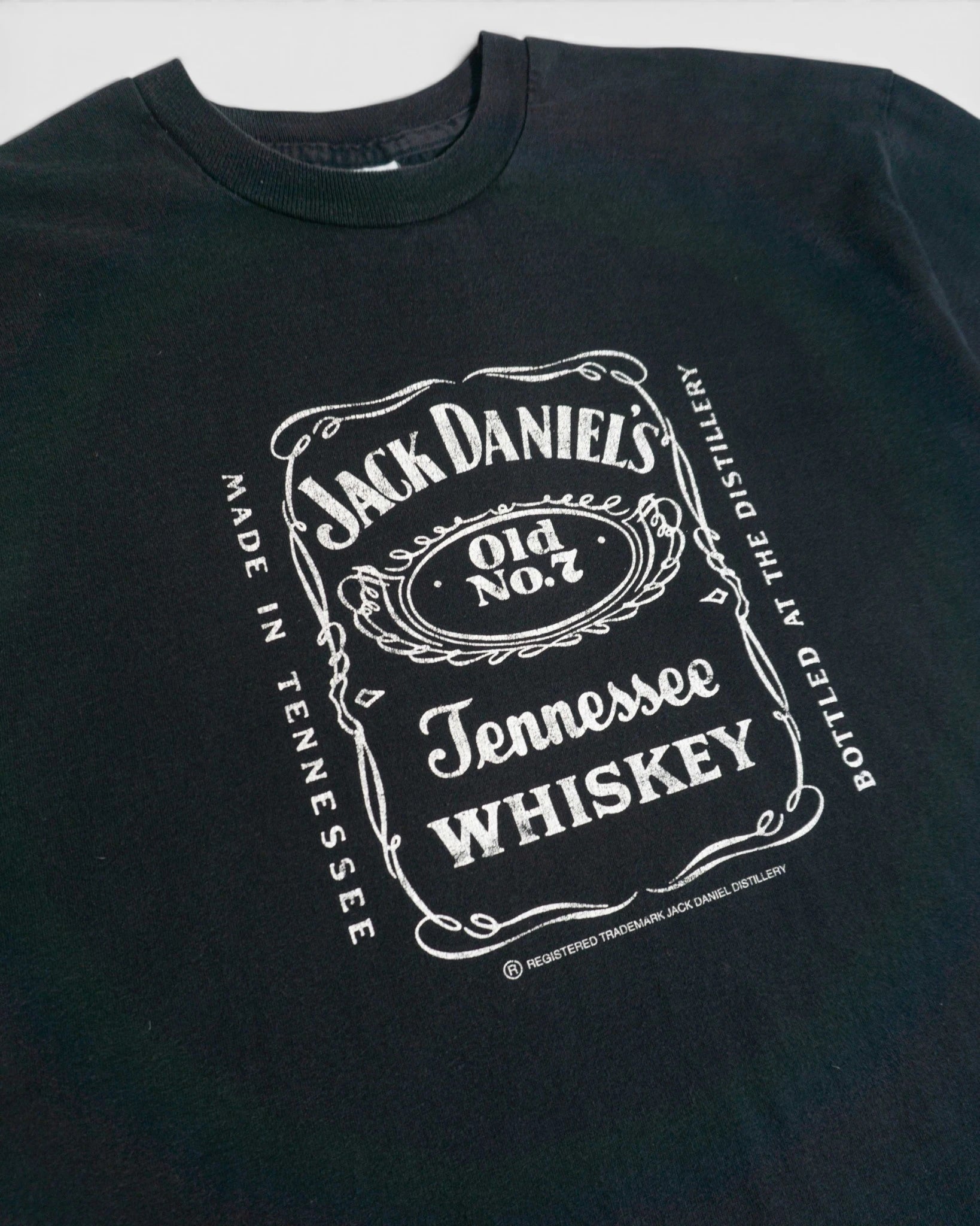 Camiseta Jack Daniel's Tennessee Vintage 90s Negra — Talla XL