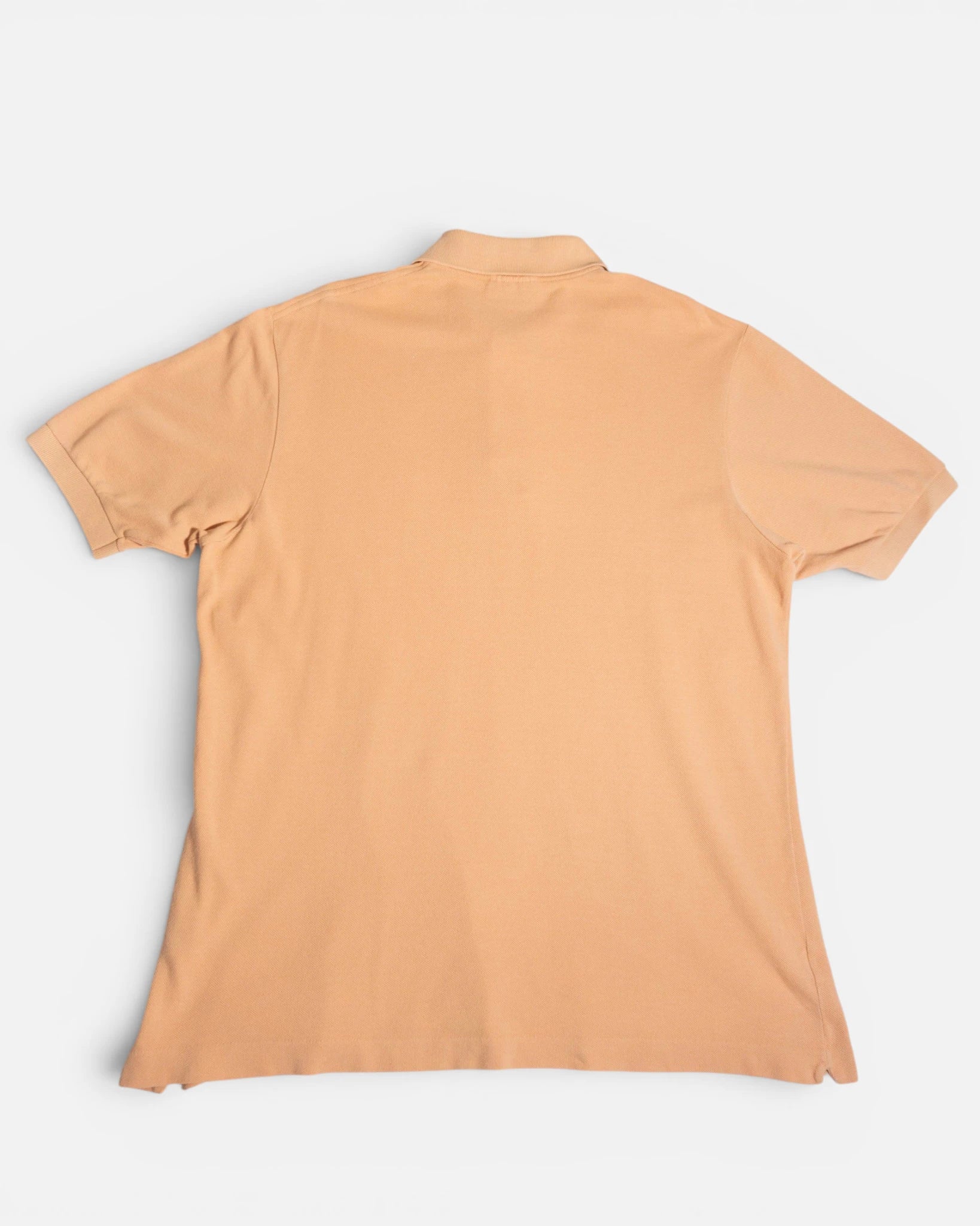 Polo Lacoste Vintage Color Naranja Salmón — Talla L