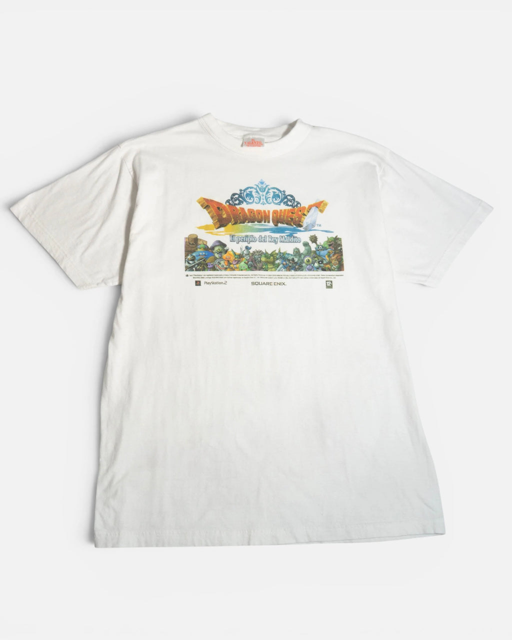 Camiseta Dragon Quest VIII PS2 Promocional — Talla XL